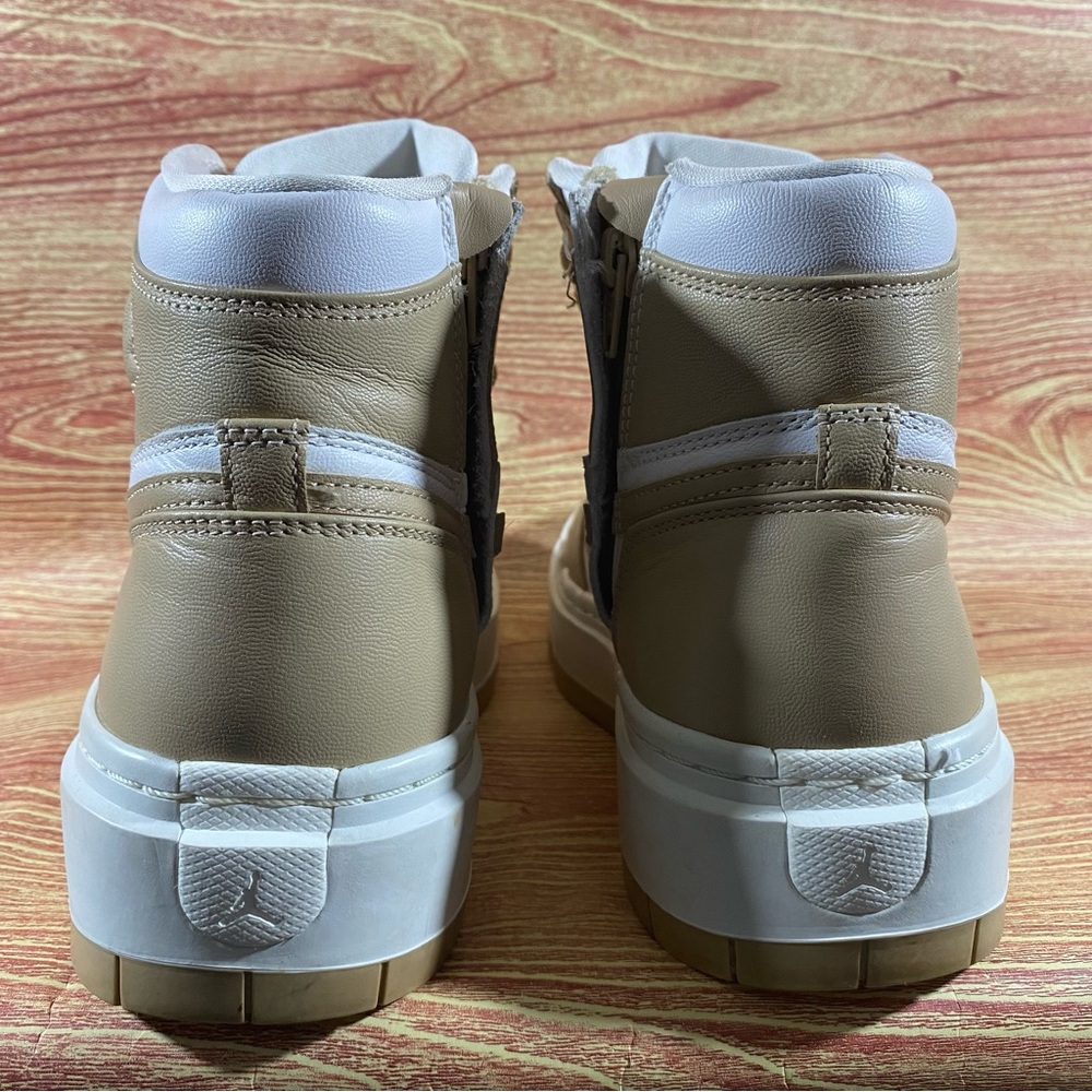 Jordan 1 High Elevate Desert Platform Sneakers 9.5 - Picture 6 of 9